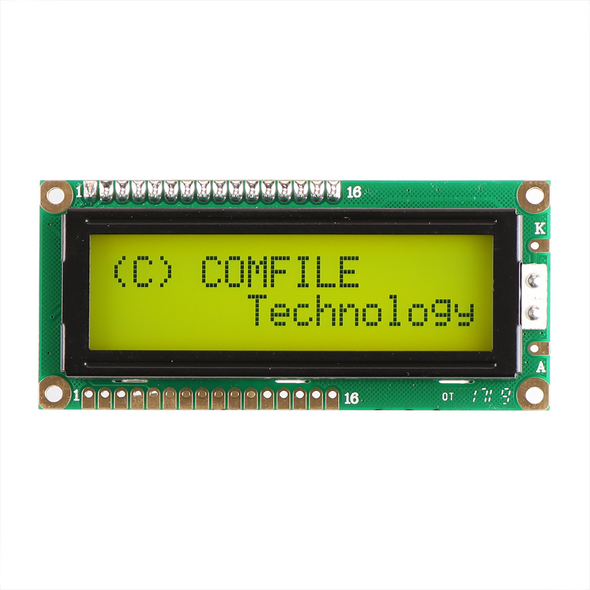 CLCD216-G  (Serial Character LCD Display)