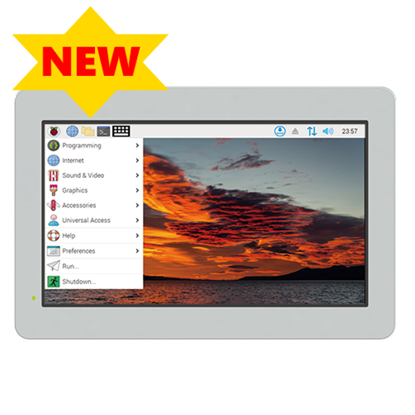 CPi-C070WR4C (7" Industrial Raspberry Pi Touch Panel PC) With CM4