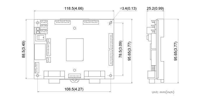 COMFILE CUBLOC Base Board