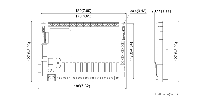COMFILE CUBLOC Base Board